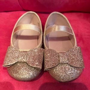 Glitter bow shoes!